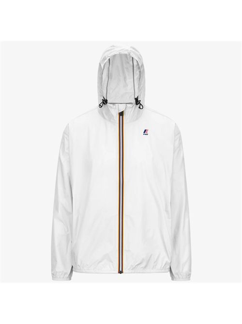 Giacca uomo in tessuto nylon colore bianco K-WAY | LE VRAI 4.0 K2123ZW001